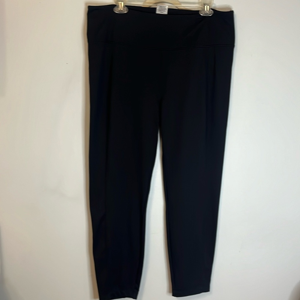 Spring & Mercer Pull-on Black Pants Size XL Never Worn Straight Leg